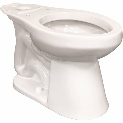 NIAGARA STEALTH 0.8 GPF ELONGATED TOILET BOWL ONLY IN WHITE - 104056