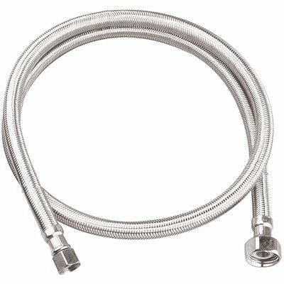 Durapro 3/8 In. Compression X 1/2 In. Fip X 48 In. Braided Stainless Steel Faucet Supply Line