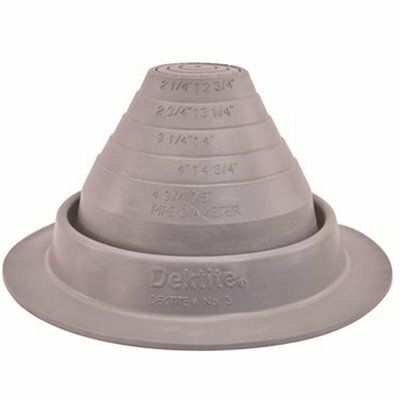 Ips Corporation 1/4 In. To 5 In. Epdm Roof Flashing For Vent Pipe