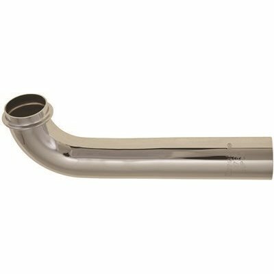 PREMIER WALL BEND 1-1/4 IN. X 7-1/2 IN. 17-GAUGE CHROME PLATED - PREMIER PART #: 30191