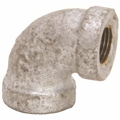 PROPLUS 1/2 IN. LEAD FREE GALVANIZED MALLEABLE 90-DEGREE ELBOW - PROPLUS PART #: 44010