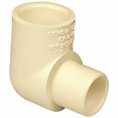GENOVA PRODUCTS 1/2 IN. CPVC STREET 90-DEGREE ELBOW - GENOVA PRODUCTS PART #: 52905