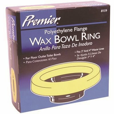 PREMIER WAX RING WITH POLYETHYLENE FLANGE - 8159
