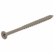 GRIP-RITE #9 X 3 IN. PHILIPS BUGLE-HEAD COARSE THREAD SHARP POINT POLYMER COATED EXTERIOR SCREW (5 LBS.-PACK) - 100200675