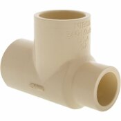 EVERBILT 3/4 IN. X 1/2 IN. X 3/4 IN. CPVC-CTS ALL SLIP REDUCING TEE FITTING - 100344133
