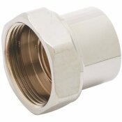 T&S 1 IN. POLISHED CHROME PLATED BRASS SWIVEL TO RIGID ADAPTER - 100408616