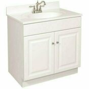 DESIGN HOUSE WYNDHAM READY TO ASSEMBLE 21 IN. W X 21 IN. D X 31.5 IN. H, 2-DOOR BATH VANITY CABINET WITHOUT TOP IN WHITE - 100901