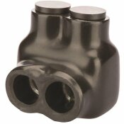 NSI INDUSTRIES 1/0-14 AWG INSULATED TAP CONNECTOR, BLACK - 106851