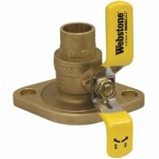NIBCO 1 IN. BRASS SWEAT ISOLATOR PUMP WITH ROTATING FLANGE - 106884