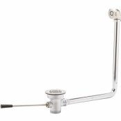 T&S 3-1/2 IN. X 2 IN. LEVER WASTE DRAIN WITH OVERFLOW - 108043