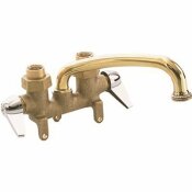 PROPLUS 2-HANDLE UTILITY FAUCET IN BRASS CHROME - 114180