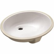 KOHLER CAXTON VITREOUS CHINA UNDERMOUNT VITREOUS CHINA BATHROOM SINK IN WHITE WITH OVERFLOW DRAIN - 114704