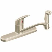 CLEVELAND FAUCET GROUP SINGLE-HANDLE STANDARD KITCHEN FAUCET LEAD FREE IN STAINLESS - 140145LF