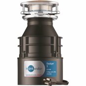 INSINKERATOR BADGER 1 STANDARD SERIES 1/3 HP CONTINUOUS FEED GARBAGE DISPOSAL WITH POWER CORD - 143030