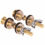 569200, 60-5110, Proplus 5/16 In. X 3 In. Solid Brass Close Coupled Bolt Combination