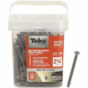 TEKS #12 X 2-3/4 IN. PLYMETAL ZINC-PLATED STEEL FLAT-HEAD PHILLIPS SELF-TAPPING SCREWS WITH WINGS (200-PACK) - 202704775