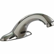 DELTA COMMERCIAL TOUCHLESS 4 IN. CENTERSET SINGLE-HANDLE BATHROOM FAUCET WITH BATTERY POWER IN CHROME (VALVE NOT INCLUDED) - 202813460
