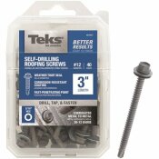 TEKS #12 X 3 IN. EXTERNAL HEX-WASHER-HEAD ROOFING SCREW WITH WASHER (40-PIECES PER PACK) - 203804963