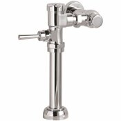 AMERICAN STANDARD ULTIMA MANUAL 1.28 GPF FLOWISE FLUSH VALVE FOR 1.5 IN. TOP SPUD TOILET IN POLISHED CHROME - AMERICAN STANDARD PART #: 6047.121.002