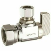 DAHL BROTHERS DAHL ANGLE BALL VALVE STOP 3/8IN. FIP X 3/8IN. O.D., LEAD FREE - DAHL BROTHERS PART #: 6115231IL