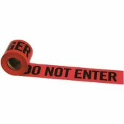NOT FOR SALE - 286260 - NOT FOR SALE - 286260 - IRWIN TOOLS IRWIN DANGER DO NOT ENTER TAPE 300 FT. X 3 IN. - IRWIN PART #: 66202
