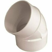 GENOVA PRODUCTS 4 IN. SEWER AND DRAIN STREET 45-DEGREE ELBOW - GENOVA PRODUCTS PART #: 42740