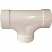 NOT FOR SALE - 295070 - NOT FOR SALE - 295070 - GENOVA PRODUCTS 4 IN. PVC 2-WAY SEWER FITTING CLEANOUT - NORMANDY PRODUCTS PART #: 41644