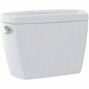 NOT FOR SALE - 299761 - NOT FOR SALE - 299761 - TOTO DRAKE 1.6 GPF SINGLE FLUSH TOILET TANK ONLY IN COTTON WHITE - TOTO PART #: ST743S#01