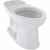 NOT FOR SALE - 299764 - NOT FOR SALE - 299764 - TOTO ECO DRAKE ADA COMPLIANT ELONGATED TOILET BOWL ONLY IN COTTON WHITE - TOTO PART #: C744EL#01