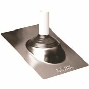 IPS CORPORATION 3 IN. AND 4 IN. ROOF FLASHING ALUMINUM BASE FOR VENT PIPE - IPS CORPORATION PART #: 81717