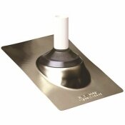 Ips Corporation 2 In. Roof Flashing Aluminum For Vent Pipe