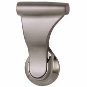 SOSS FIRE RATED 1-3/8 IN. SATIN NICKEL PUSH/PULL PASSAGE HALL/CLOSET LATCH WITH 2-3/4 IN. DOOR LEVER BACKSET - SOSS PART #: L14FR-15