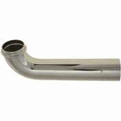 PREMIER WALL BEND 1-1/2 IN. X 7-1/2 IN. 17 GAUGE CHROME PLATED