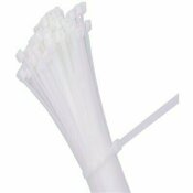 COMMERCIAL ELECTRIC 8 IN. 50 LB. NATURAL MOUNTED HEAD CABLE TIE (100-PACK) - COMMERCIAL ELECTRIC PART #: B7S9C-MH