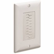 ARLINGTON INDUSTRIES CABLE ENTRY DEVICE SLOTTED COVER WITH WALL PLATE - ARLINGTON INDUSTRIES PART #: CED130WP-1