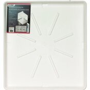 Camco 30 In. X 32 In. Washing Machine Drain Pan With Pvc Fitting