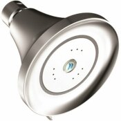 NIAGARA CONSERVATION EARTH LUXE 3-SPRAY 3.35 IN. FIXED MOUNT ROUND 1.25 GPM SHOWERHEAD IN CHROME - NIAGARA CONSERVATION PART #: N3912CH
