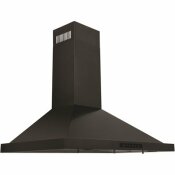 ZLINE KITCHEN AND BATH 36 IN. CONVERTIBLE VENT WALL MOUNT RANGE HOOD IN BLACK STAINLESS STEEL (BSKBN-36) - ZLINE KITCHEN AND BATH PART #: BSKBN-36