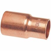 NIBCO 3/4 IN. X 1/2 IN. WROT COPPER FTG X C FITTING REDUCING COUPLING - NIBCO PART #: CP60023412
