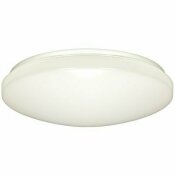NOT FOR SALE - 313268448 - NOT FOR SALE - 313268448 - NUVO LIGHTING 14 IN. 1-LIGHT WHITE INTEGRATED LED FLUSH MOUNT - SATCO PART #: 62/796R1