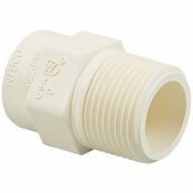 NIBCO, INC. 1-1/2 IN. CPVC CTS SLIP X MIPT ADAPTER FITTING - NIBCO, INC. PART #: I4704112