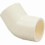 NIBCO, INC. 1-1/4 IN. CPVC CTS SLIP X SLIP 45-DEGREE ELBOW FITTING - NIBCO, INC. PART #: I4706114