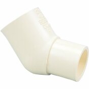 NIBCO 1 IN. CPVC CTS SPIGOT X FEMALE SOCKET 45-DEGREE ELBOW FITTING - NIBCO PART #: I470621