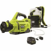 RYOBI ONE 18-VOLT LITHIUM-ION CORDLESS ELECTROSTATIC 1 GAL. SPRAYER WITH TWO 2.0 AH BATTERY AND CHARGER INCLUDED - RYOBI PART #: P2870