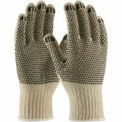 NOT FOR SALE - 315111048 - NOT FOR SALE - 315111048 - PIP LARGE SEAMLESS KNIT COTTON/POLYESTER GLOVE WITH DOUBLE-SIDED PVC DOT GRIP - REGULAR WEIGHT (12 PAIRS OF GLOVES) - PROTECTIVE INDUSTRIAL PRODUCTS PART #: 36-110PDD/L