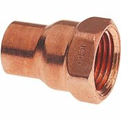 NIBCO 1 IN. COPPER PRESSURE CUP X FIP ADAPTER FITTING - NIBCO PART #: I6031