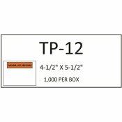 4.5 IN. X 5.5 IN. PACKING LIST ENVELOPE (1,000/BOX) - TOTAL PRODUCTS PART #: TP-12