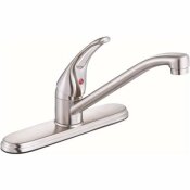 PREMIER BAYVIEW SINGLE-HANDLE STANDARD KITCHEN FAUCET WITHOUT SIDE SPRAYER IN BRUSHED NICKEL - PREMIER PART #: 67729W-0104