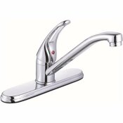 PREMIER BAYVIEW SINGLE-HANDLE STANDARD KITCHEN FAUCET WITHOUT SIDE SPRAYER IN CHROME - PREMIER PART #: 67729W-0101