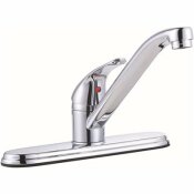 PREMIER BAYVIEW SINGLE-HANDLE STANDARD KITCHEN FAUCET WITHOUT SIDE SPRAYER IN CHROME - PREMIER PART #: 67729W-0001